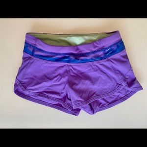 Ivivva Purple Speedy Shorts(size 6)